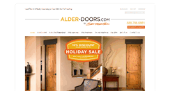 Desktop Screenshot of alder-doors.com